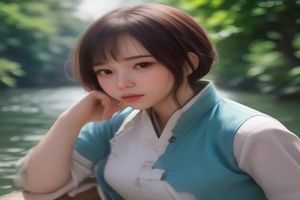 电脑屏幕显示搜索引擎对裸体美女关键词的过滤结果页面，画面展示平台内容审核机制的实际效果